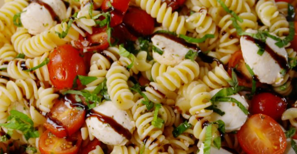 Caprese Braai Pasta Salad - braai.blog