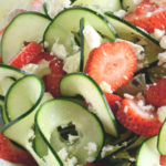 Cucumber and Strawberry Braai Salad
