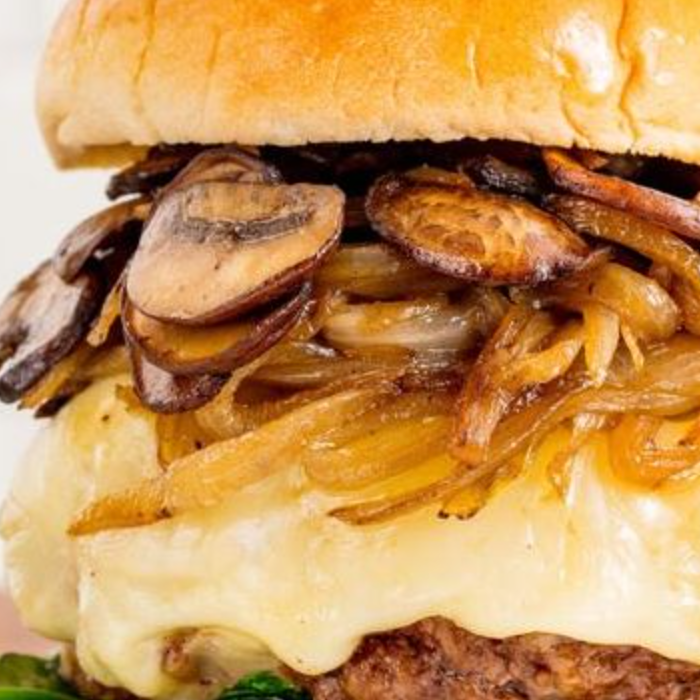 Onion Mushroom Braai Burger Recipe