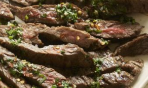 Coriander-Lime Steak Braai