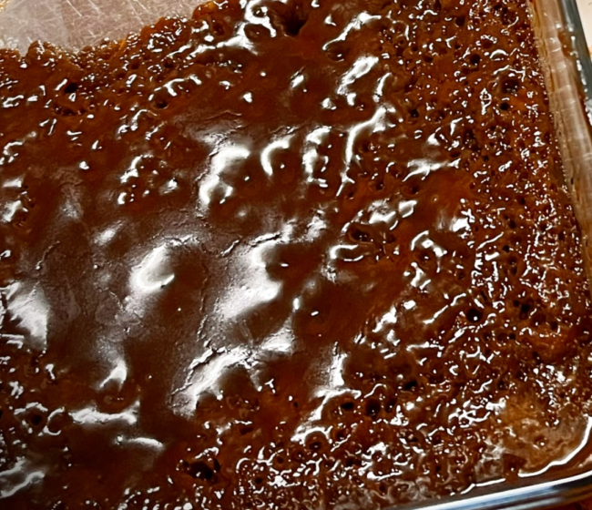 Chocolate Malva Pudding braai dessert