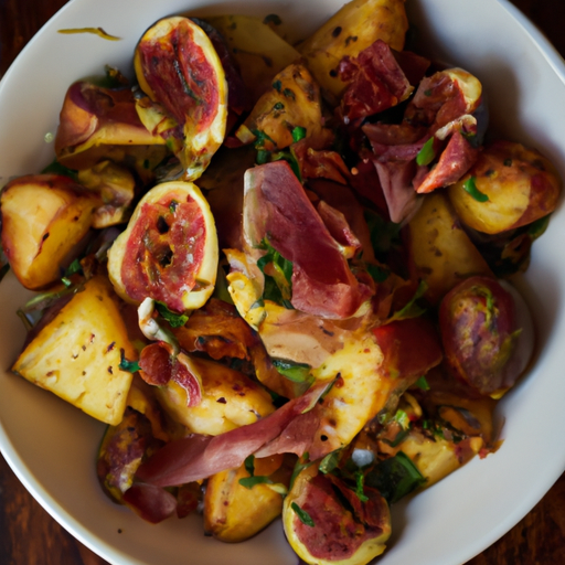 Braai Fig and Prosciutto Potato Salad