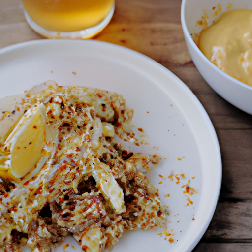 Braai coleslaw with quinoa and a lemon tahini dressing