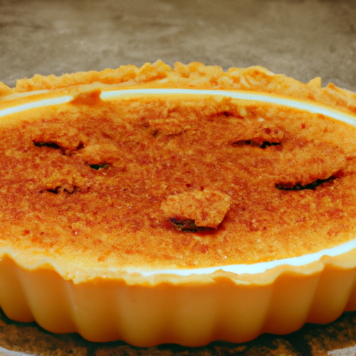 Milktart with a Crunch – a classic milktart topped with a layer of crunchy caramelized sugar.